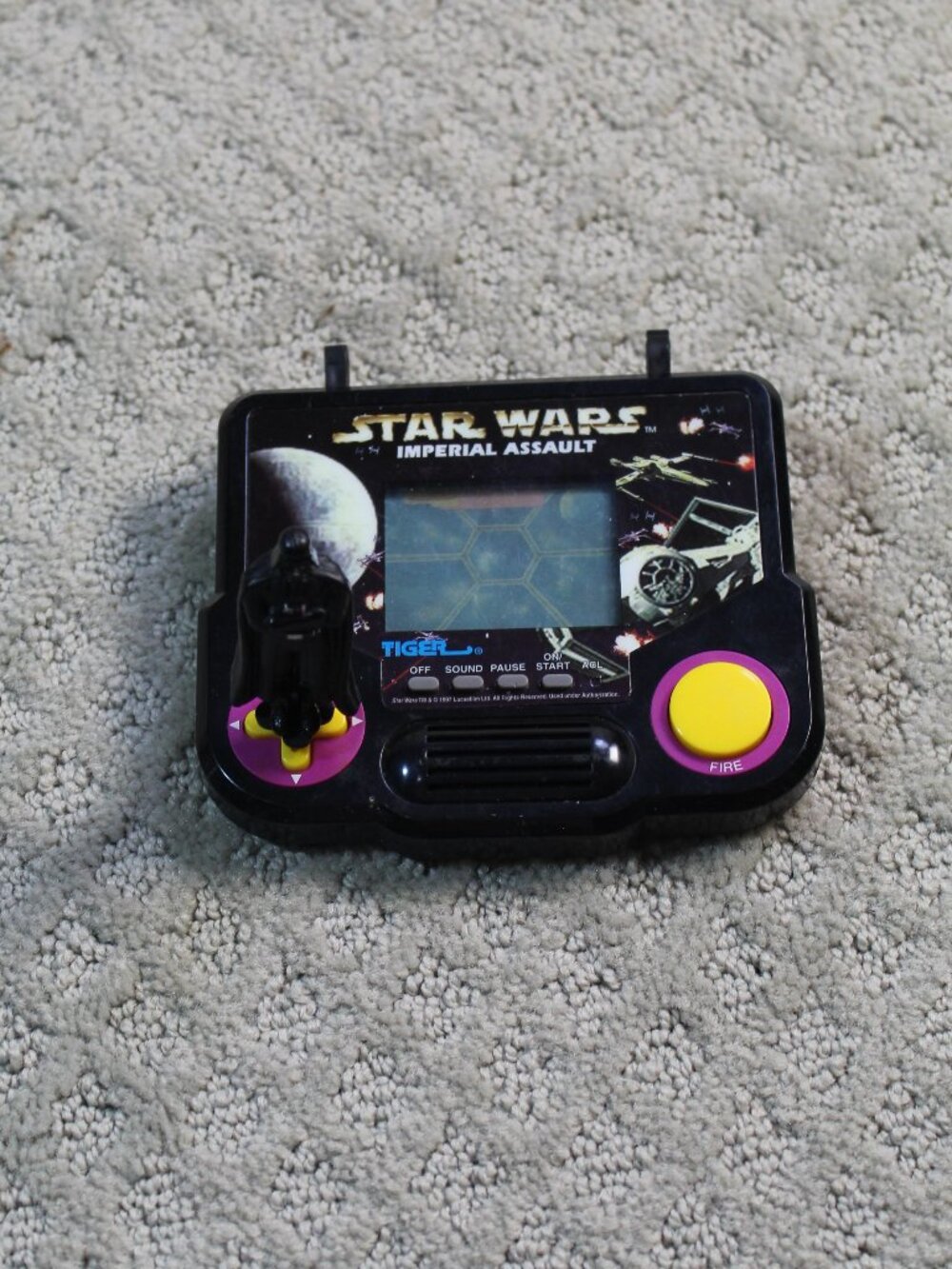 Star Wars Imperial Assault Hand Held Game 1997 Tiger- Tested Works No Sound